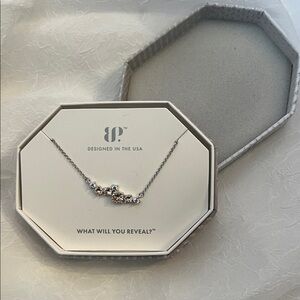 Bomb Party Sterling Club Smokey Topaz Necklace